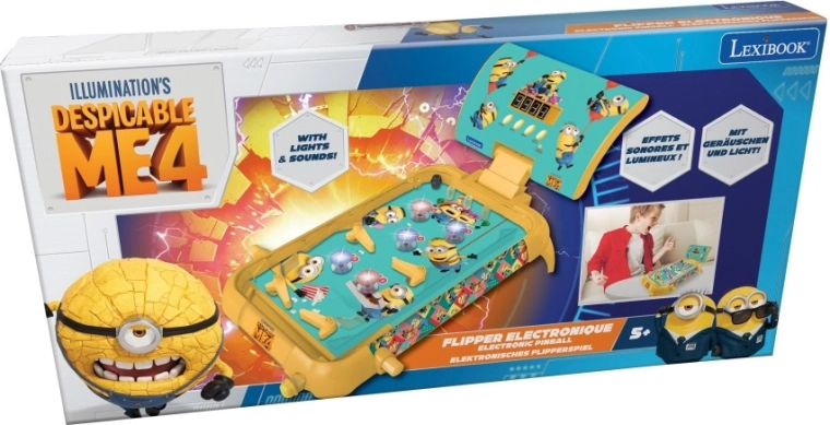 Flipper électronique de table MINIONS par Lexibook