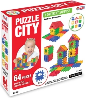 Jeu de construction Ville 64 pièces