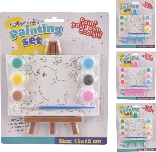 4ASS set créatif de toiles à peindre 10 pcs