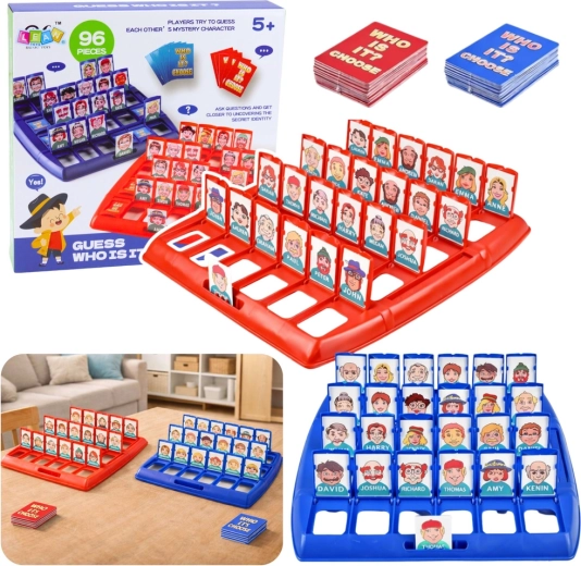 Jeu de société familial Devine qui ? 96 pièces