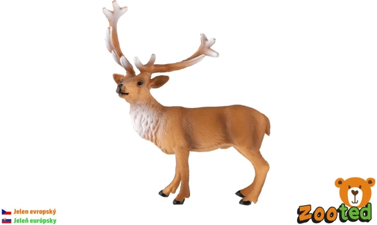 Figurine de cerf élaphe de 16 cm