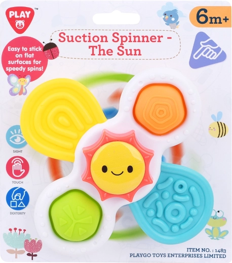 Playgo spinner à ventouse Soleil