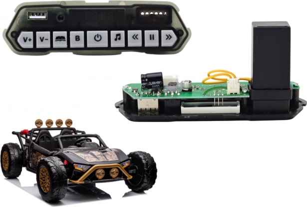 Panneau musical 24V pour petites voitures électriques LEAN CARS