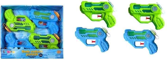 Set de pistolets à eau SPORTO, 4 pièces