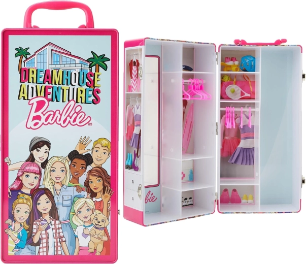 Armoire Barbie pour poupées