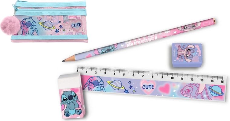 Set d’écriture dans une trousse Stitch
