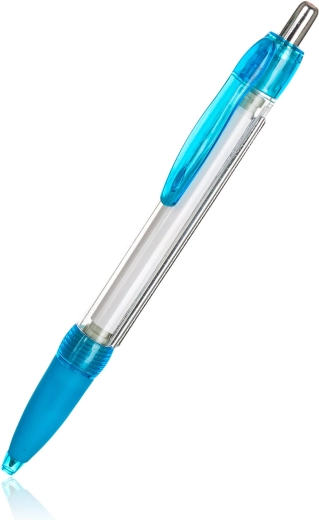 Stylo à bille avec antisèche déroulante