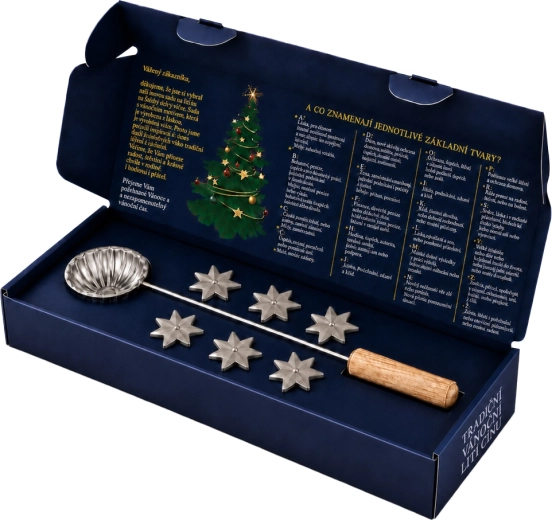 Kit Betlemia pour coulée d'étain de Noël