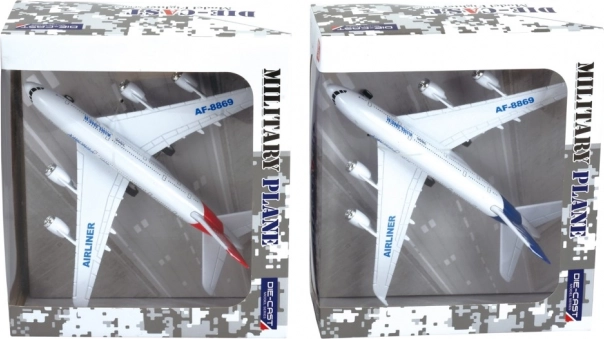 Avion à rétrofriction avec lumières et sons