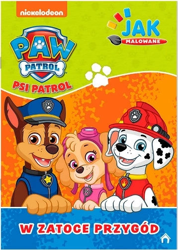 Paw Patrol : Comme par magie – La Baie de l’Aventure, partie 1 – coloriage à l’aquarelle