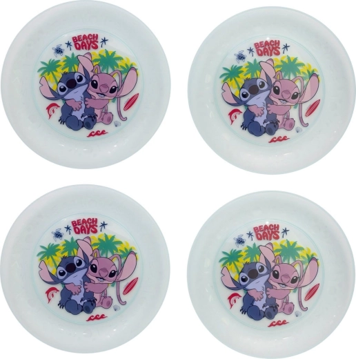 Assiettes pour enfants STOR avec STITCH, lot de 4 pièces