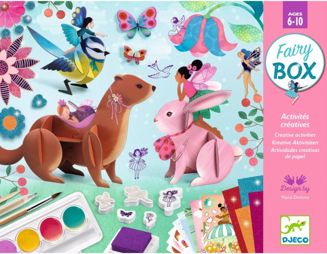 Djeco grande boîte créative fées