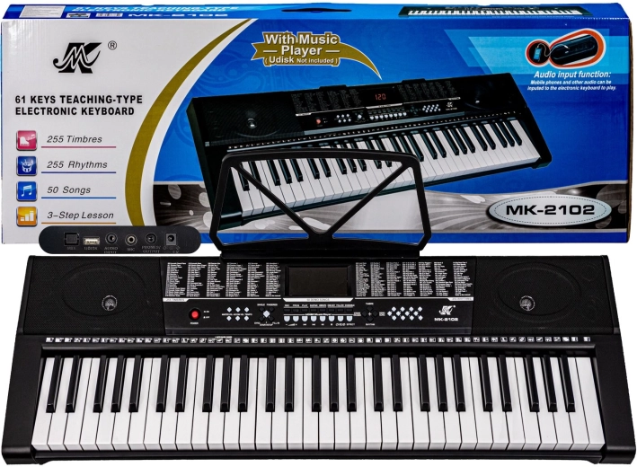 Clavier MK-2102 avec adaptateur, 61 touches