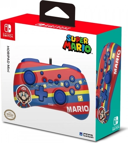 Manette filaire HORIPAD Mini Mario Pro pour Nintendo Switch