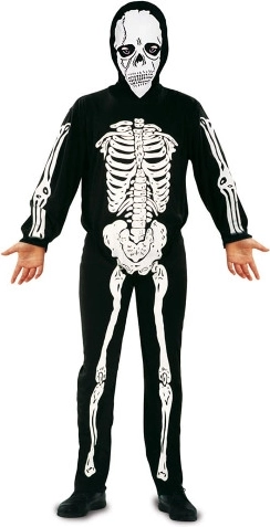 Costume de squelette pour enfant pour Halloween