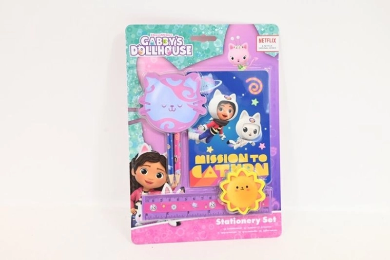 Gabby’s Dollhouse – set de fournitures scolaires