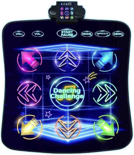 Tapis de danse avec effets de 99 cm