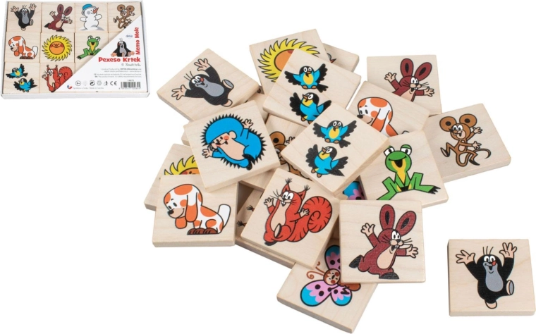 Pexeso KRTEK – jeu de société en bois