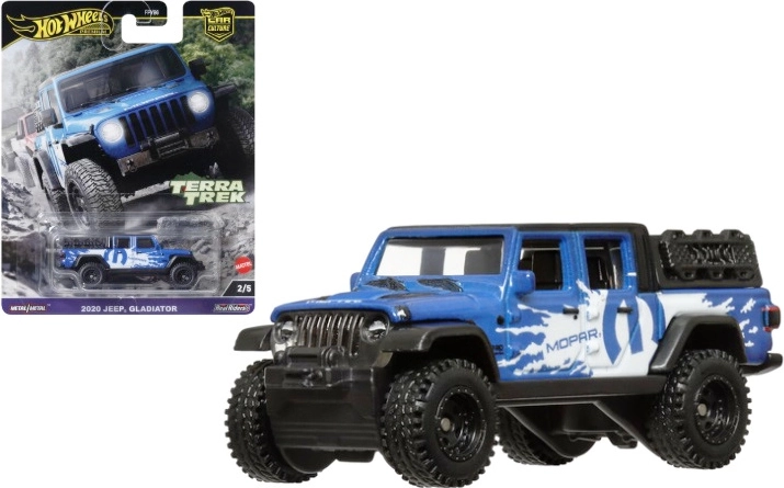 Hot Wheels Premium Jeep Gladiator – modèle de collection en métal