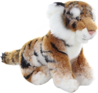 Tigre en peluche marron 25 cm