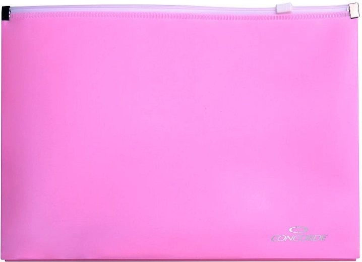 Chemise zippée A5 rose pastel CONCORDE