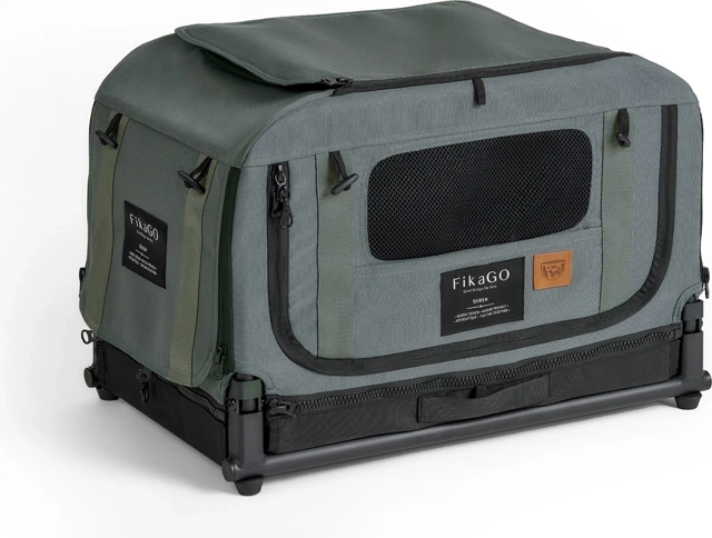 Caisse de transport pliante FikaGO Queen XS verte