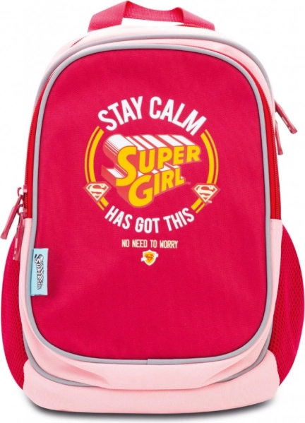 Sac à dos préscolaire SUPER GIRL stay calm