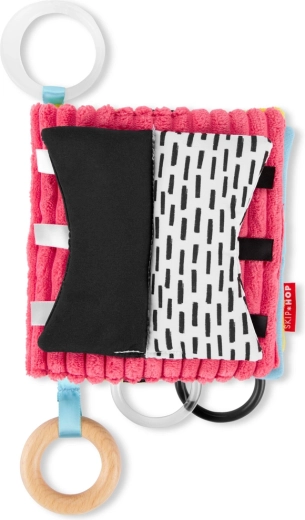 Skip Hop livre textile éducatif à anneau C Discoverosity 0m+