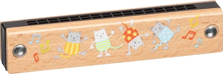 Harmonica pour enfants avec motif de chat - 1 pièce