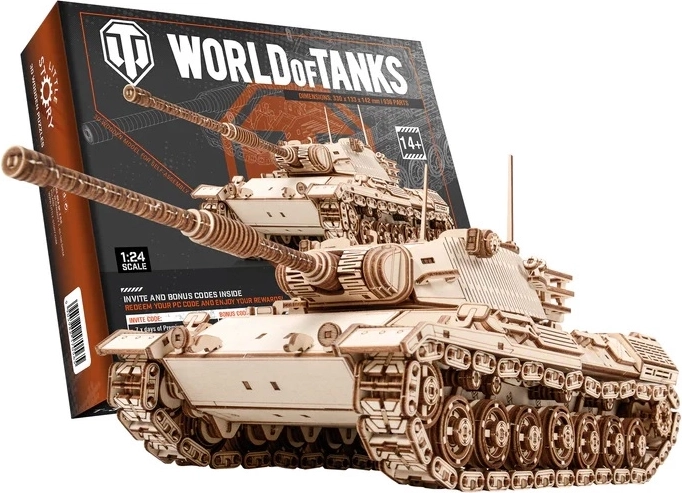 Little Story puzzle 3D en bois World of Tanks Leopard 1