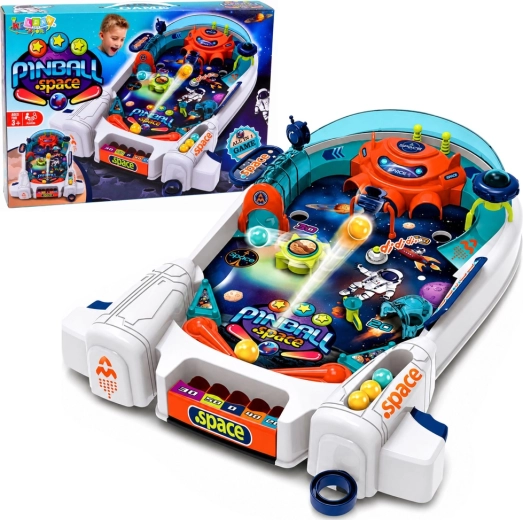 Pinball Space jeu de flipper cosmique avec 8 billes
