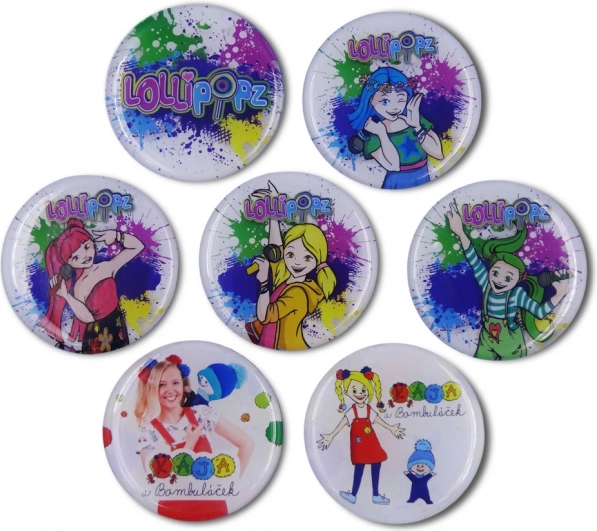 Aimant pour réfrigérateur LOLLIPOPZ 45 mm