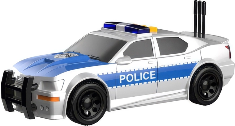 Voiture de police avec effets lumineux et sonores 15,5 cm