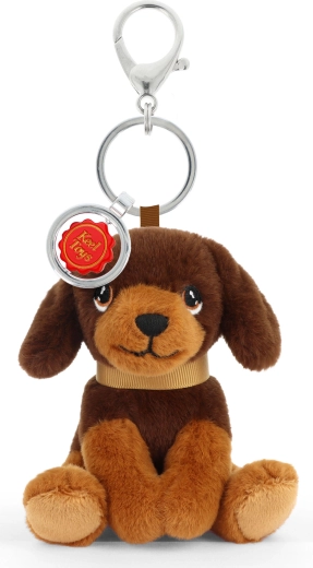 Porte-clés/pendentif de sac teckel Keeleco 12 cm