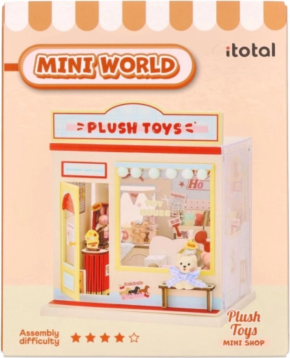 Maquette miniature DIY de boutique de peluches i-Total
