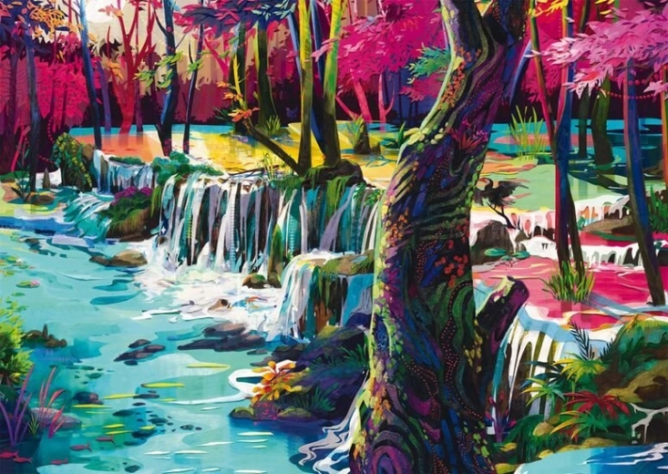 Puzzle Schmidt Route de fantaisie 1000 pièces