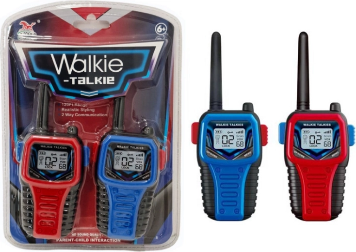 Talkies-walkies pour enfants – lot de 2 pièces