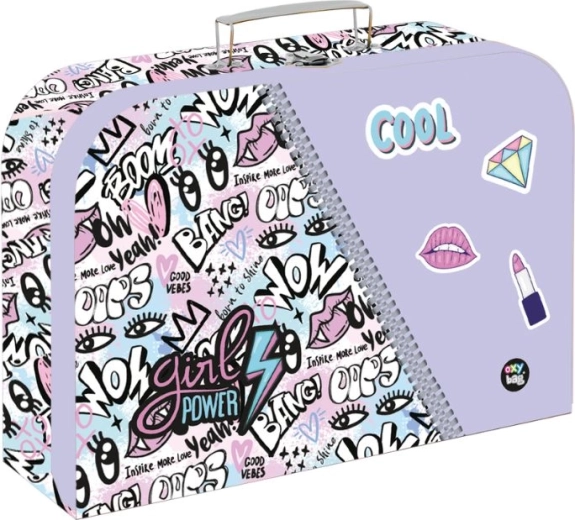 Mallette en stratifié 34 cm Funny Girl