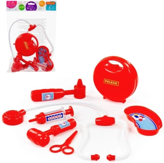 Set de docteur pour enfants avec mallette (7 pièces)