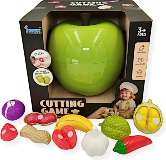 Jinkee pomme verte – set de découpe de fruits et légumes