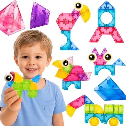 Woopie jeu de construction magnétique M Block 21 pièces