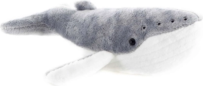 Baleine à bosse en peluche 24 cm