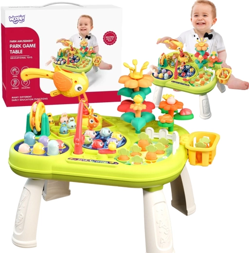 Table Montessori éducative interactive WOOPIE Baby 8 en 1