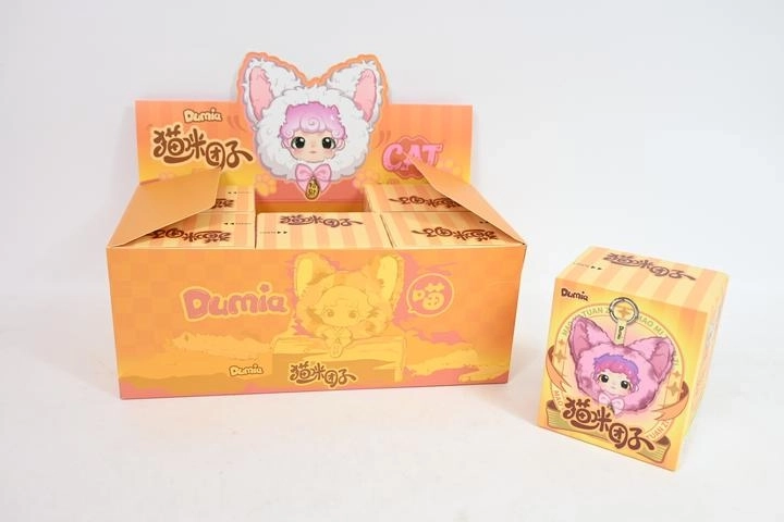 Porte-clés blind box Stnux Dumia Meow Mochi Cat