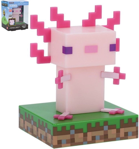 Lampe LED décorative Minecraft Axolotl