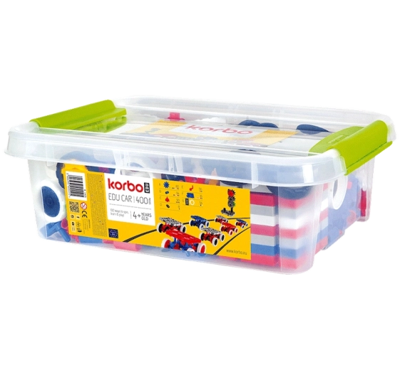 Jeu de construction KORBO Edu Car 400 pièces