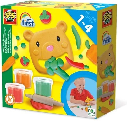 SES My First pâte à modeler – nourris l’ourson