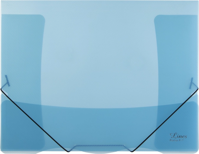 Chemise élastique Lines bleu transparent