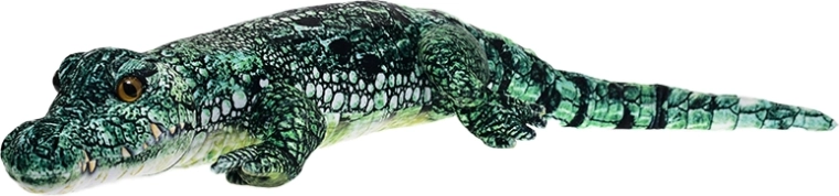 Alligator en peluche 95 cm
