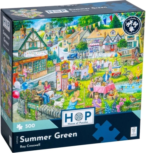 Puzzle Une belle journée d'été, 500 pièces